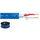 MONACOR Mikrofonkabel 100m d: 6.5mm, 2x0.22mm2, 110 pF/m