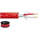 MONACOR Mikrofonkabel 100m d: 6.5mm, 2x0.22mm2, 110 pF/m