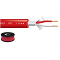 MONACOR Mikrofonkabel 100m d: 6.5mm, 2x0.22mm2, 110 pF/m