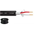 MONACOR Mikrofonkabel 100m d: 6.5mm, 2x0.22mm2, 110 pF/m
