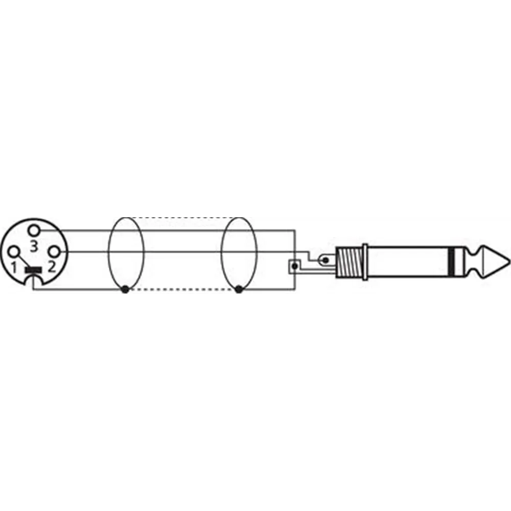 MONACOR Mikrofonkabel