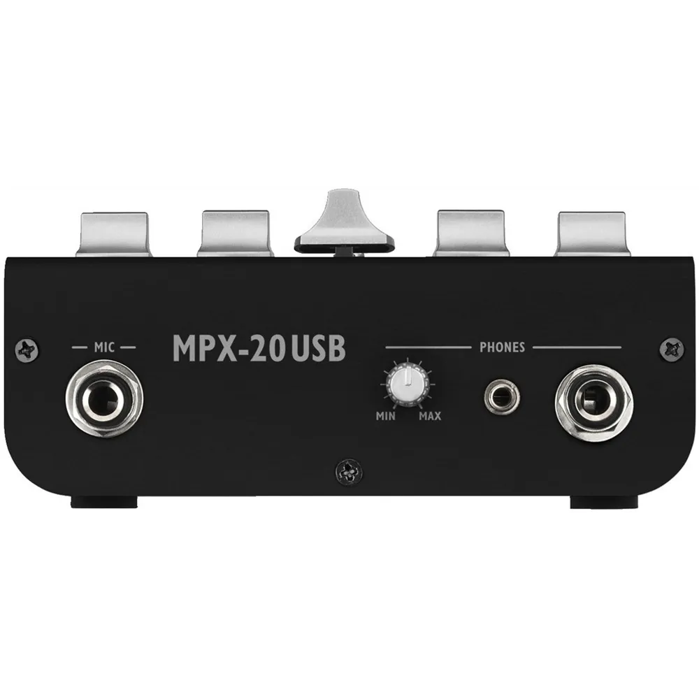 IMG STAGELINE 3 Kanal Stereo-Mischpult Mik Line Phono USB