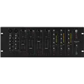 MONACOR Mixer Stereo a 6 Canali 3 Zone 2xMicrofono 4xAudio