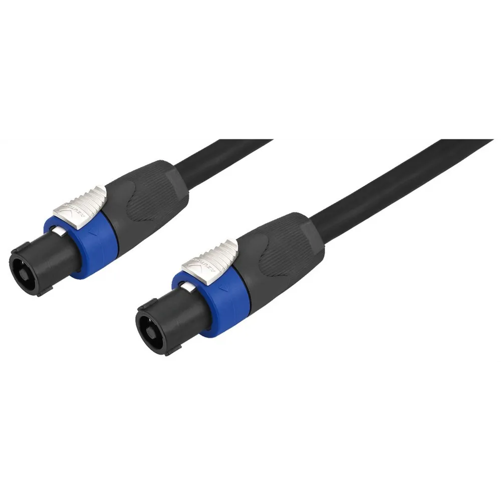 MONACOR Musiker-LS-Kabel, High Flexible, 2xNL4FX, 15m