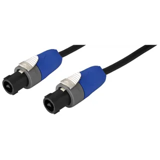 MONACOR Musiker-LS-Kabel, High Flexible, 2xNL2FX, 2m
