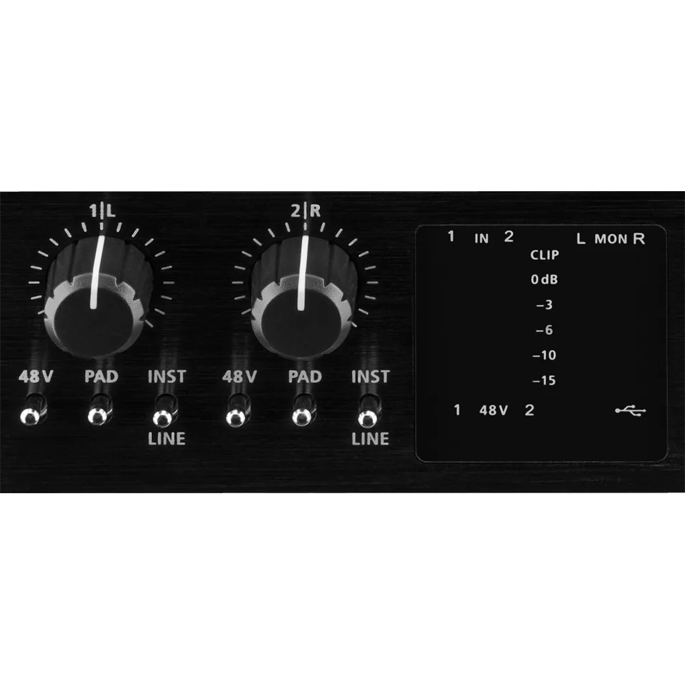 MONACOR 2-Kanal Recording Interface