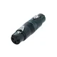 Neutrik XLR-Buchse , XLR-Buchse SW,GO