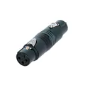 Neutrik XLR-Buchse , XLR-Buchse SW,GO