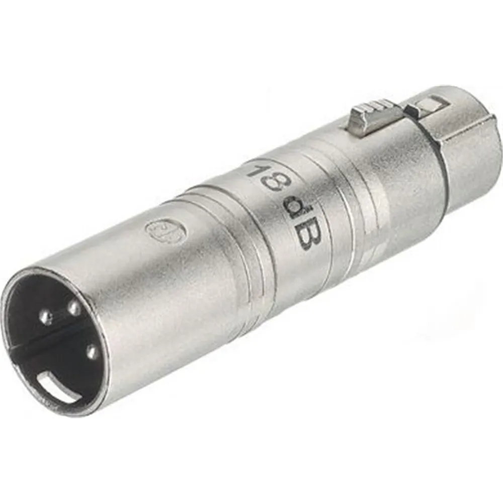 Neutrik 3pol XLR,XLR-Buchse,Stecker -18DB