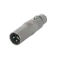 Neutrik DMX-Adapter XLR 3pol. male , 5 pol. female