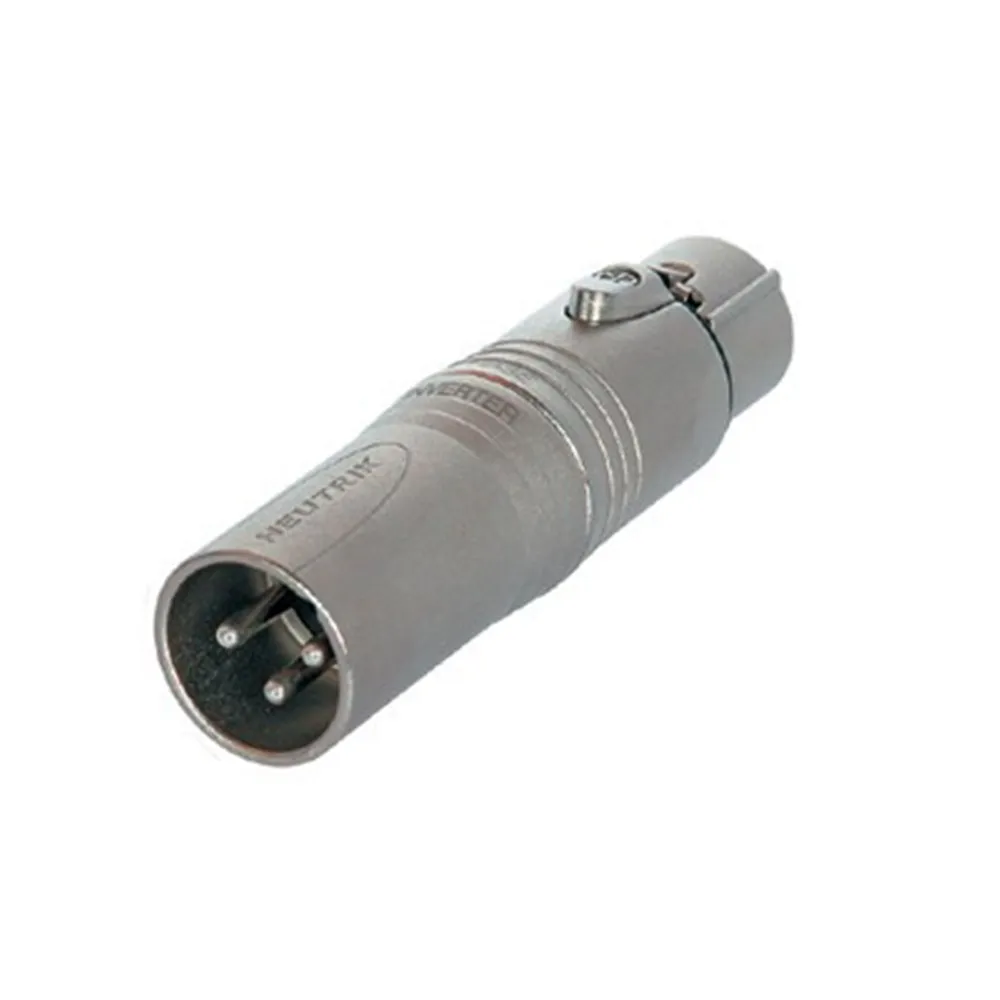 Neutrik DMX-Adapter XLR 3pol. male , 5 pol. female