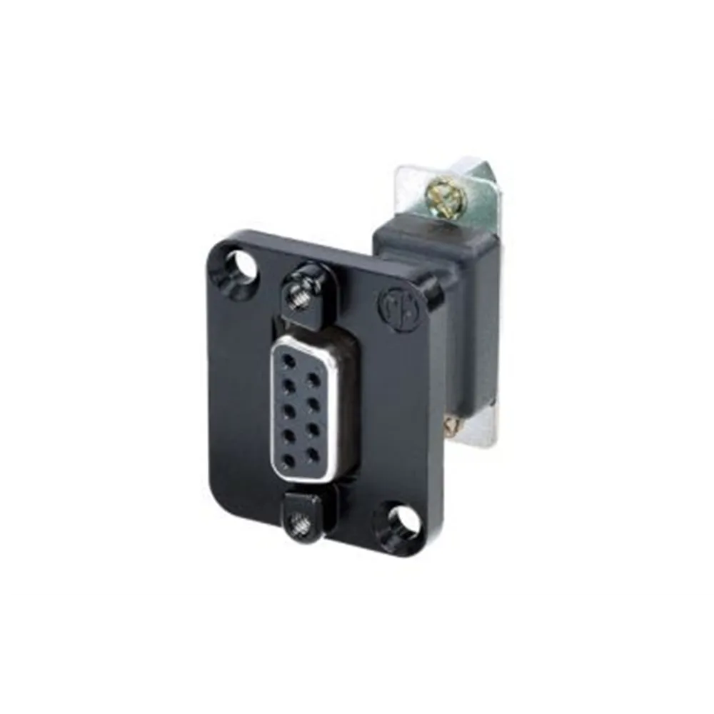 Neutrik D-SUB FEEDTHROUGH 9P BLACK F-F