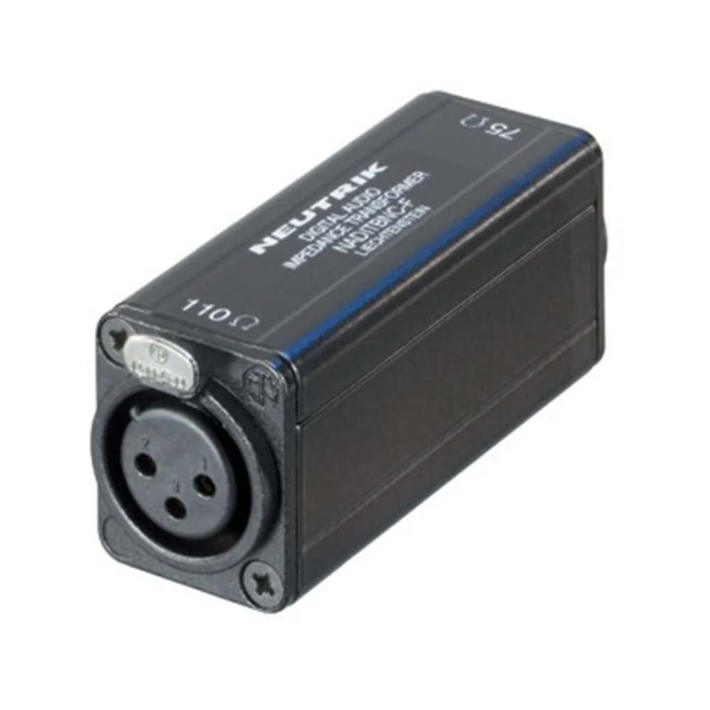 Neutrik AES,EBU - Koppler BNC , XLR Chassis female