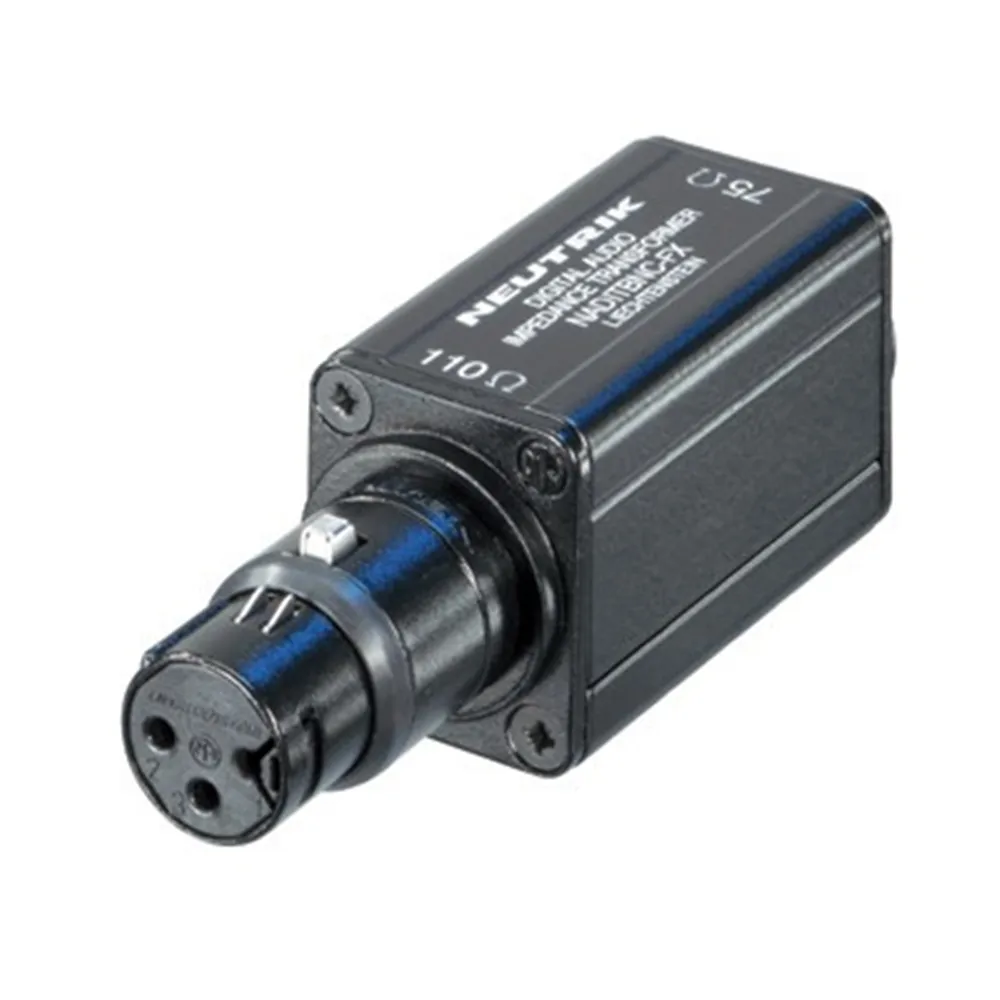 Neutrik AES,EBU - Koppler BNC , XLR Kabelversion female