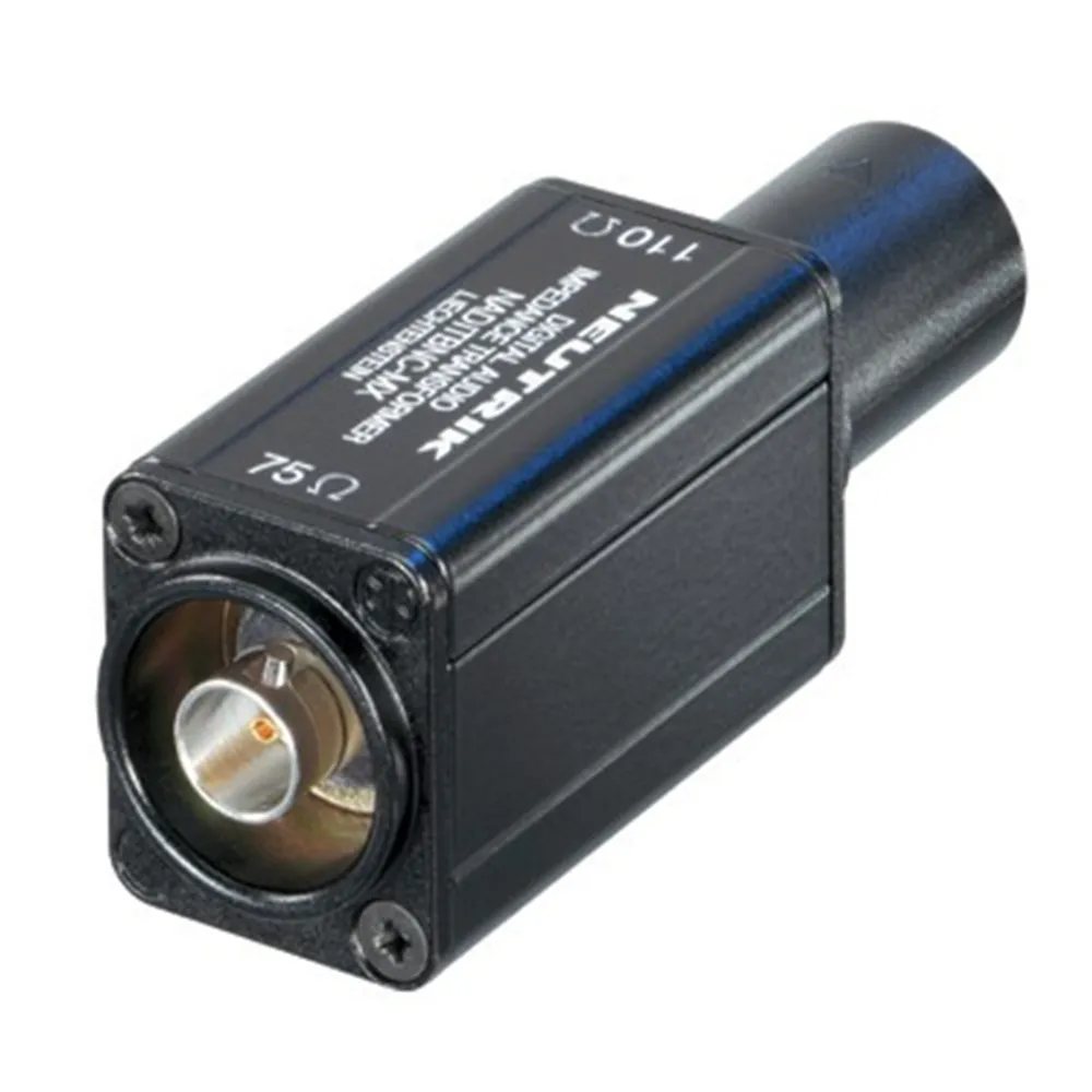 Neutrik AES,EBU - Koppler BNC , XLR Kabelversion male