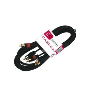 Neutrik 3m Siamkabel mit 2 x Cinch