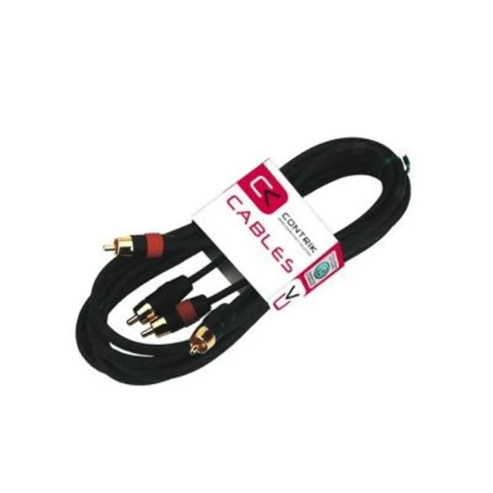 Neutrik 3m Siamkabel mit 2 x Cinch