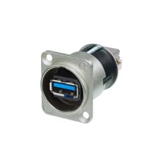 Neutrik USB FEED THROUGH 3.0, Nickel