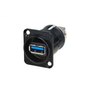 NEUTRIK, Contrik USB FEED THROUGH 3.1, schwarz