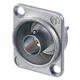 Neutrik BNC-Einbaubuchse, female, D-Serie, geerdet