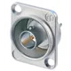Neutrik BNC-Einbaubuchse female, D-Serie, isoliert