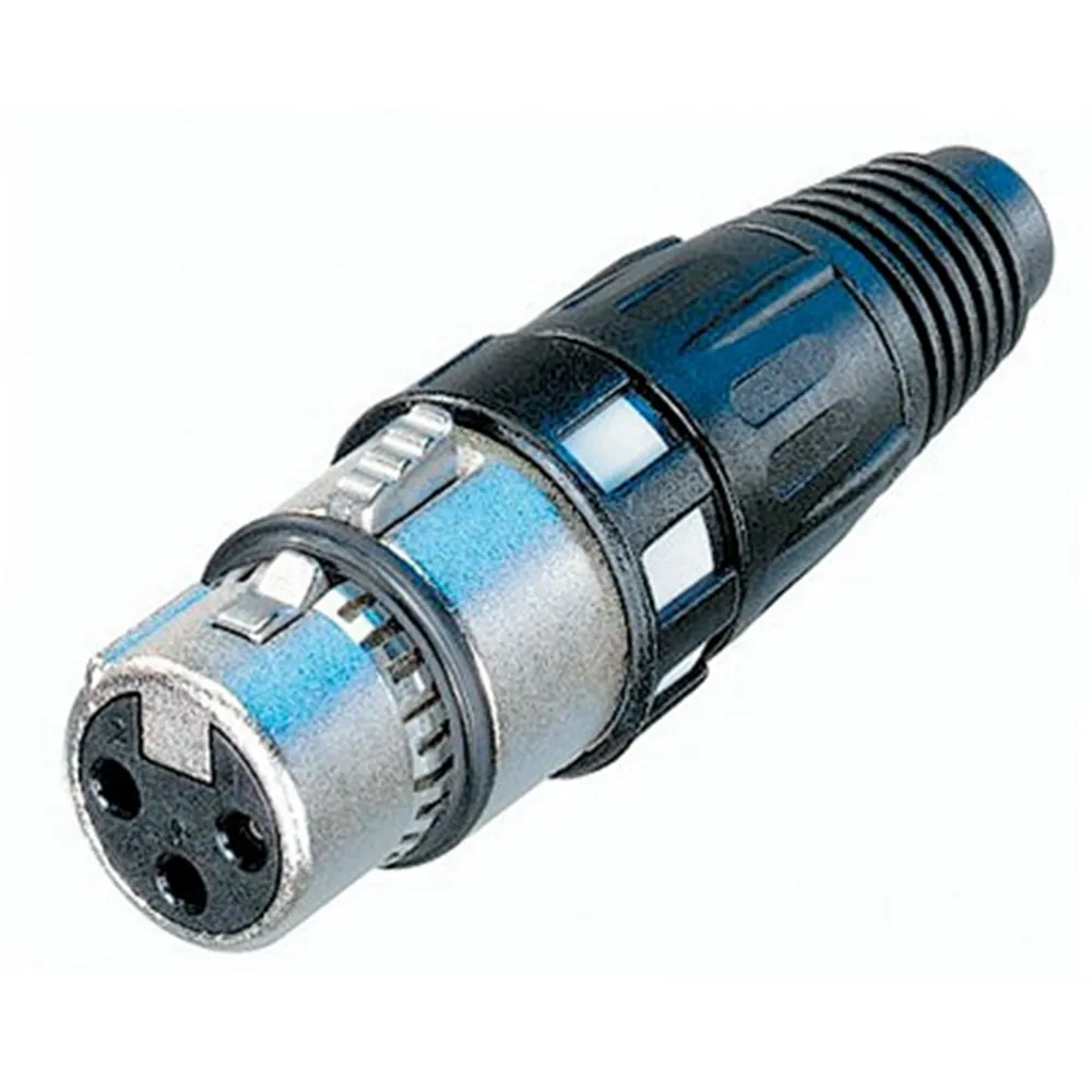 Neutrik Digital Kabelbuchse XLR 3pol. NI,SI