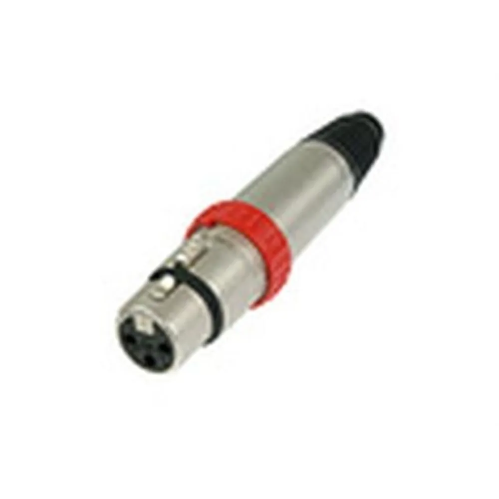 Neutrik XLR-Kupplung, ON/OFF Schalter, Nickel