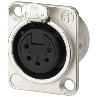 Neutrik XLR-Einbauarmaturen NEUTRIK 5pol.