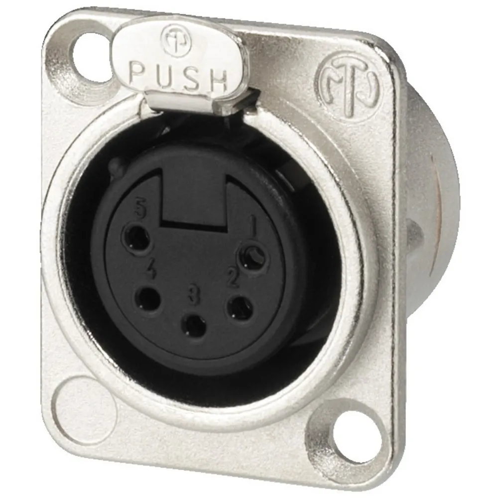 Neutrik XLR-Einbauarmaturen NEUTRIK 5pol.