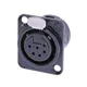 Neutrik Chassisbuchse 6pol. Loetversion neu SW,GO