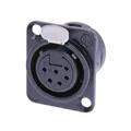 Neutrik Chassisbuchse 6pol. Loetversion neu SW,GO