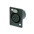 Neutrik Chassisbuchse 6pol. Loetversion neu SW,GO