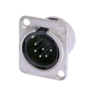 Neutrik Chassisstecker 6pol. Loetversion neu NI,SI