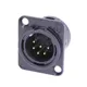Neutrik Chassisstecker 6pol. Loetversion neu SW,GO