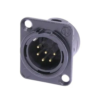 Neutrik Chassisstecker 6pol. Loetversion neu SW,GO