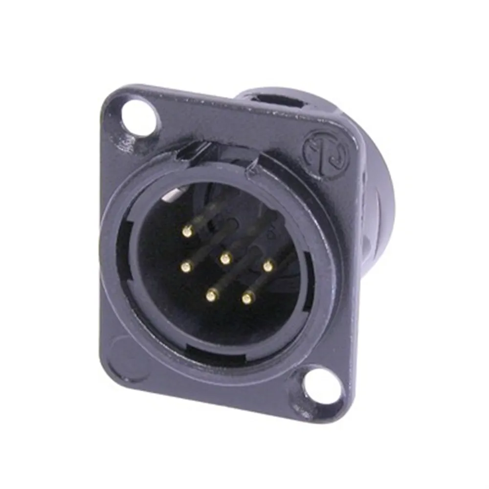 Neutrik Chassisstecker 6pol. Loetversion neu SW,GO