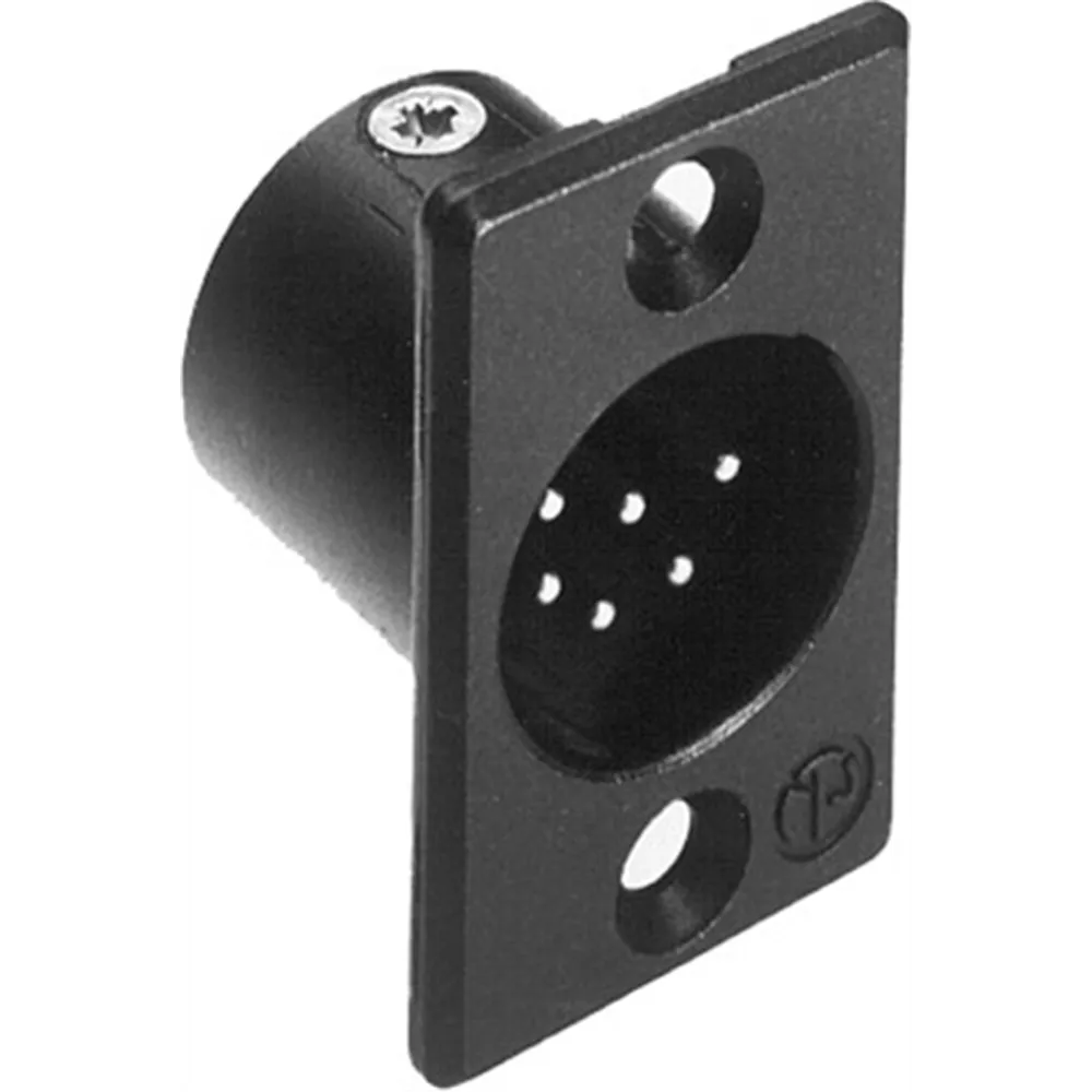 Neutrik Chassisstecker 6polig NI,SI