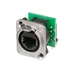Neutrik etherCON Einbaubuchse CAT5e, D-Serie Nickel