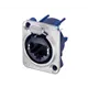 NEUTRIK, Contrik etherCON Einbaubuchse D-Serie Nickel RJ45