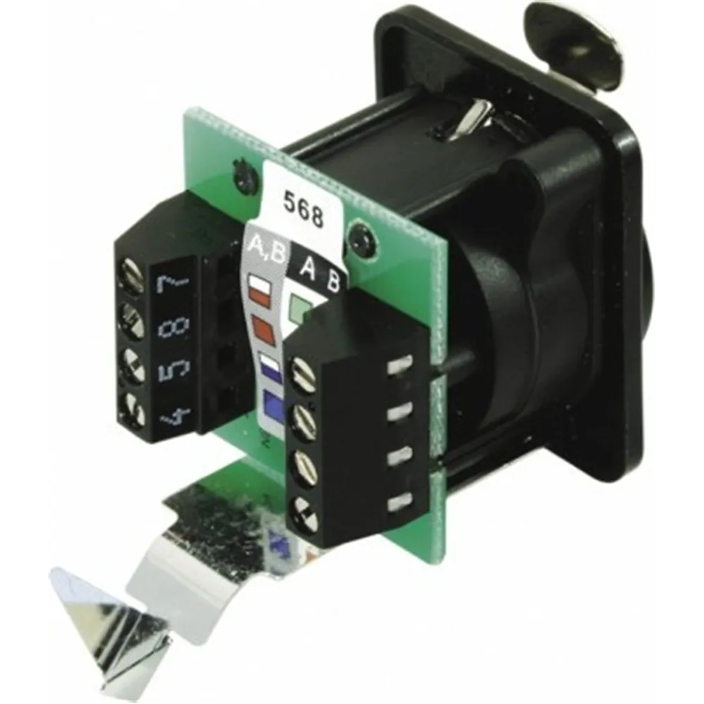 Neutrik etherCON RJ45 Einbaubuchse mit Schraubklemmen
