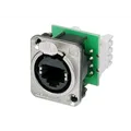 Neutrik etherCON Einbaubuchse RJ45 Metall, CAT5e