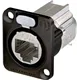 NEUTRIK, Contrik etherCON Einbaubuchse RJ45  schwarz CAT6A IDC