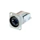 Neutrik etherCON Einbaubuchse CAT6 D-Serie Gehaeuse Ni