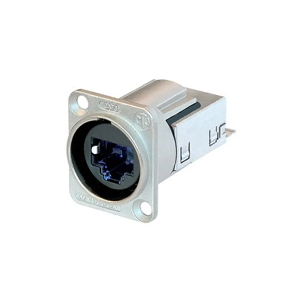 Neutrik etherCON Einbaubuchse CAT6 D-Serie Gehaeuse Ni