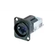 Neutrik etherCON Einbaubuchse CAT6 D-Serie Gehaeuse SW