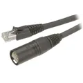 Neutrik 2m Patchkabel Etherflex CAT5e, sw, konfekt.