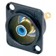 Neutrik Einbaubuchse Cinch D-Serie, schwarz, blau