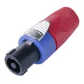 Neutrik Speakon Kabelbuchse 4pol. mit roter Tuelle