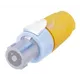 Neutrik Speakon Kabelbuchse 4pol. mit gelber Tuelle
