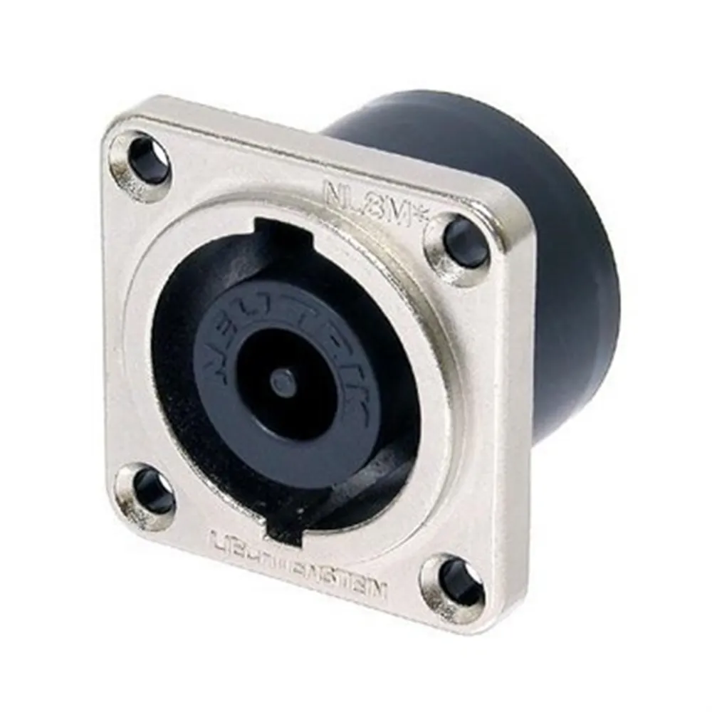 Neutrik Speakon Einbaustecker 8pol. vertikal